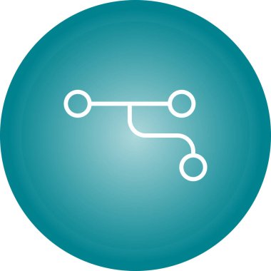 USB simge. Beyaz arka plan üzerinde Internet düğmesi