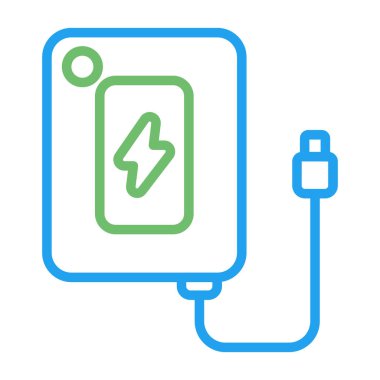 Banka binası. Web simgesi basit illüstrasyon