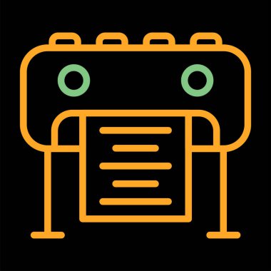 kitap simgesi vektör illüstrasyonu