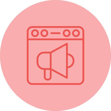 Modern yemek pişirme simgesinin vektör çizimi