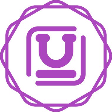 Modern b 'nin vektör illüstrasyonu eksik simgesi