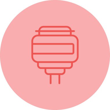 Elektrik simge vektör çizim