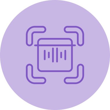 Web simgesi vektör illüstrasyonu