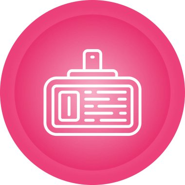 Bir kitabın modern bir simgesinin vektör çizimi