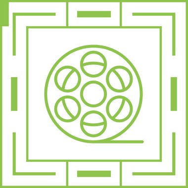 Modern bir binanın vektör simgesi