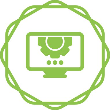 ayarları web simge vektör çizim 