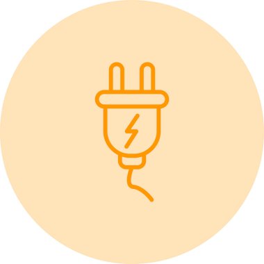 Dolgu simgesinin vektör illüstrasyonu