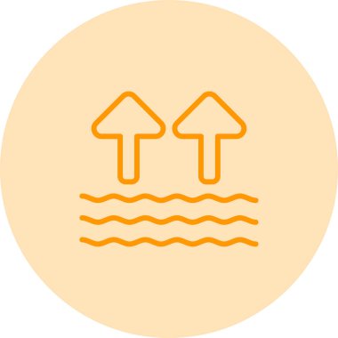 Modern simgenin vektör illüstrasyonu