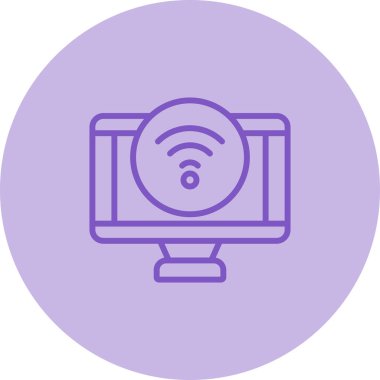 Bilgisayar web simge vektör çizim