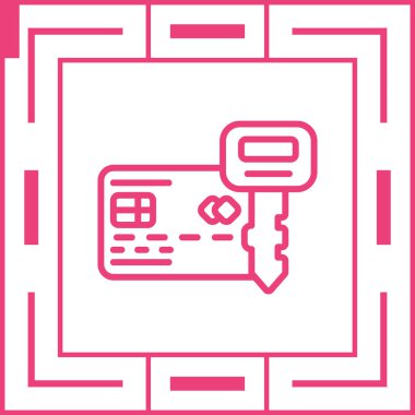 Beyaz bir arka plan üzerinde basit tarzda bilgisayar kutsal kişilerin resmi