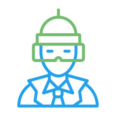 Güvenlik kaskı takan inşaat işçisi