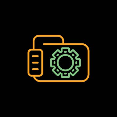 dosya simgesi, vektör illüstrasyonu 