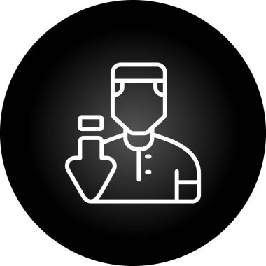 Modern simgenin vektör illüstrasyonu