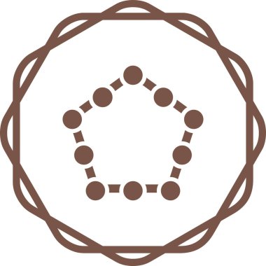 Şeker ikonu vektör illüstrasyonu