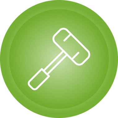 kürek ağ simgesi basit vektör