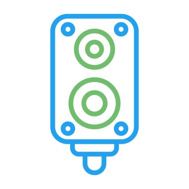 hoparlör simgesi vektör çizim