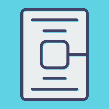 Seçim web simgesi vektör illüstrasyonuName