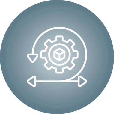 Vektör ayarı Simge illüstrasyonu