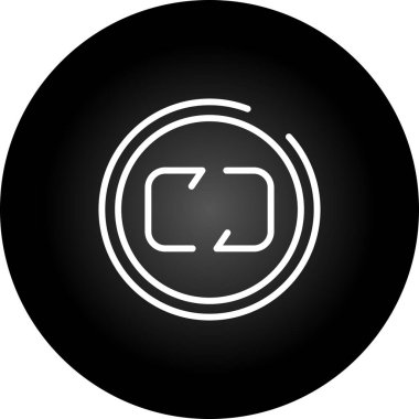 seo modern simgesinin vektör illüstrasyonu