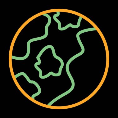 Güzel ve eşsiz soyut vektör sanatı