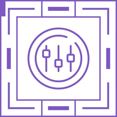 Bir b simgesinin vektör illüstrasyonu