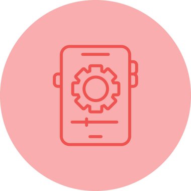 ayarları web simge vektör çizim 