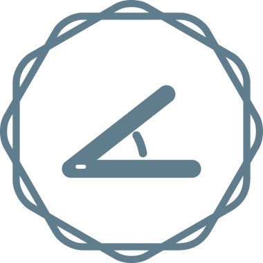 Modern bir simgenin vektör illüstrasyonu