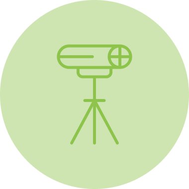 Kamera. Web simgesi basit illüstrasyon