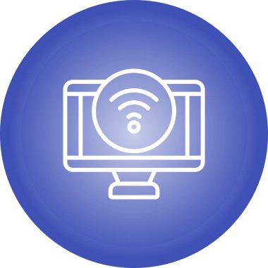 Bilgisayar web simge vektör çizim