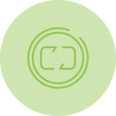 Saatin vektör illüstrasyonu modern simge