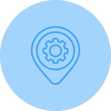 seo modern simgesinin vektör illüstrasyonu