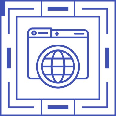 çamaşır makinesi simgesi. Taslak çizimi. Web için daire vektör simgeleri.