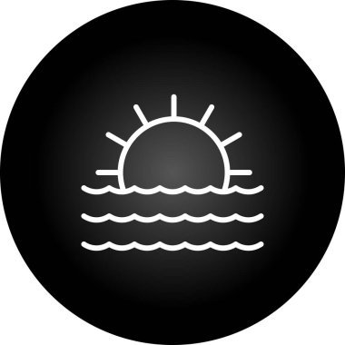 vektör modern web çember simgesi