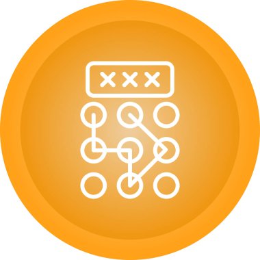 Seo simgesinin vektör illüstrasyonu