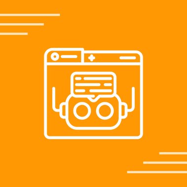 Uzun gölgeli beyaz çizgi fotoğraf makinesi simgesi. Foto kamera simgesi. vektör.