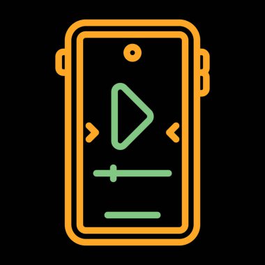 Modern basit simgenin vektör illüstrasyonu