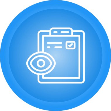 belge simgesi, vektör illüstrasyonu