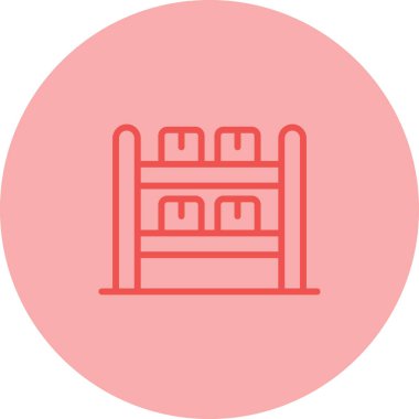 Tahta bank. Web simgesi vektör illüstrasyonu