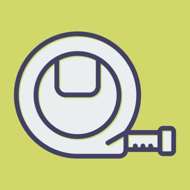 Araba anahtarı simgesi. vektör illüstrasyonu