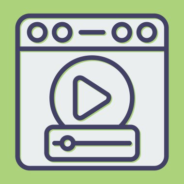 Modern b 'nin vektör illüstrasyonu eksik simgesi