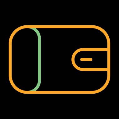 Bir harfin vektör illüstrasyonu