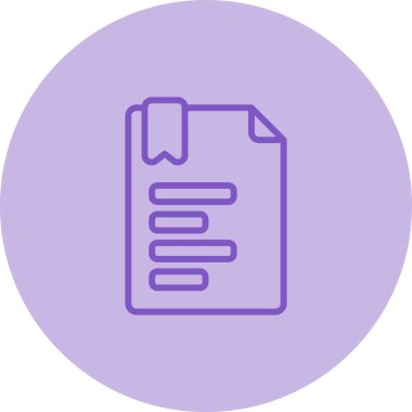 Dosya. Web simgesi basit illüstrasyon