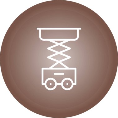 Eşsiz Gıda Vektörü Kabartma Simgesi