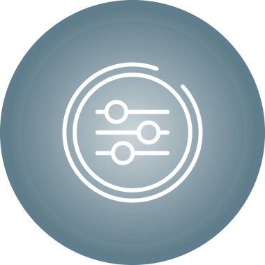 Güzel Hedef vektör satırı simgesi