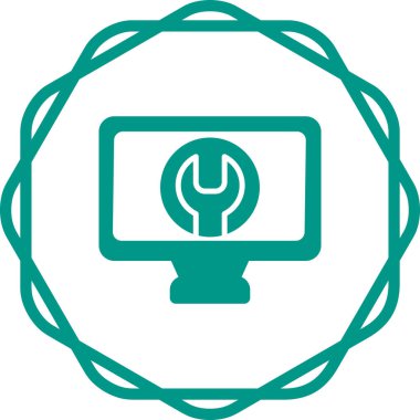seo modern simgesinin vektör illüstrasyonu