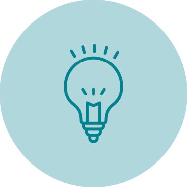 ampul vektör simgesi