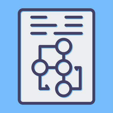 Modern b 'nin vektör illüstrasyonunda belgenin eksik simgesi