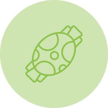 Kaplumbağa. Web simgesi basit illüstrasyon