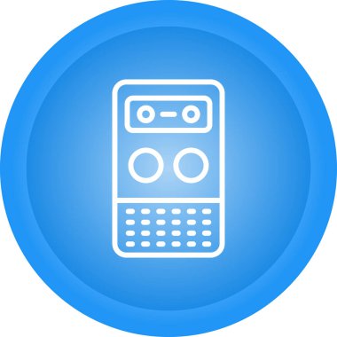 Modern b 'nin vektör illüstrasyonu eksik simgesi