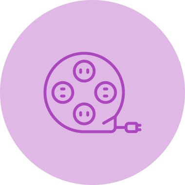 Dolgu simgesinin vektör illüstrasyonu